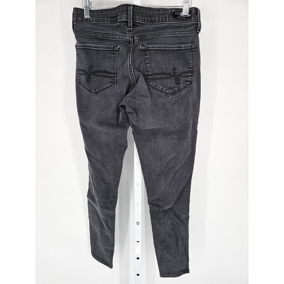 Denizen for Levis Womens Sz 29 Low Rise Jegging Jeans Black Gray - Picture 3 of 4